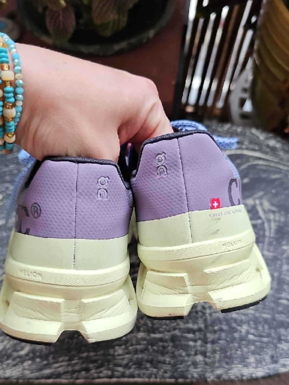 On Running Women's Cloud Monster Running Shoe - Picture 5 of 7